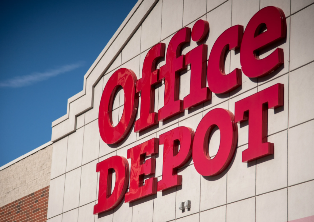 office depot kontorsmaterial billigt handla online papper